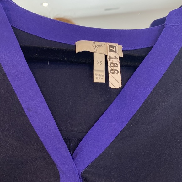 100% silk Joie blouse - Picture 4 of 7